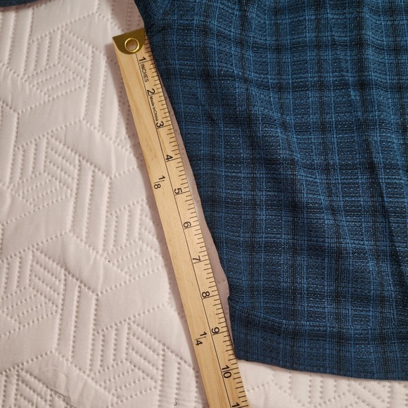 Wear The Right Thing Shorts By Henri Valdise Mens Blue Black Zip Button‎ Pleated - Picture 9 of 13